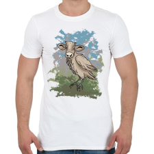 PRINTFASHION A dolmányos borjú - Férfi póló - Fehér férfi póló