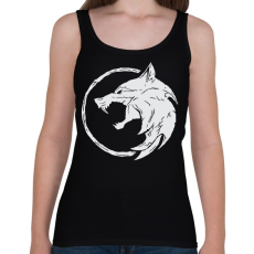 PRINTFASHION A Fehér Farkas - Női atléta - Fekete