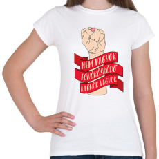 PRINTFASHION A főnök vagyok - Női póló - Fehér