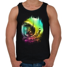 PRINTFASHION A galaxis vándora - Férfi atléta - Fekete atléta, trikó