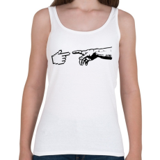 PRINTFASHION A gépek teremtése - Női atléta - Fehér