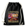 PRINTFASHION A győztesek sosem blöffölnek - Sportzsák, Tornazsák - Fekete