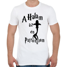 PRINTFASHION A Halam az én Patrónusom - Férfi póló - Fehér