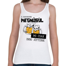 PRINTFASHION A haverunk megnősül - Női atléta - Fehér női trikó