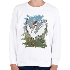 PRINTFASHION A héttyú - Gyerek pulóver - Fehér