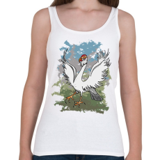 PRINTFASHION A héttyú - Női atléta - Fehér