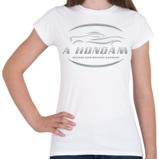 PRINTFASHION A hondám nélkül - Női póló - Fehér
