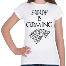 PRINTFASHION A kaki közeleg - Női póló - Fehér női póló