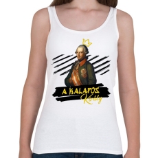 PRINTFASHION A kalapos király - Női atléta - Fehér