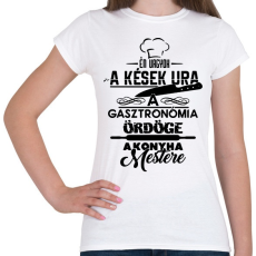 PRINTFASHION A kések ura - Női póló - Fehér