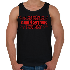 PRINTFASHION A kifogások - Férfi atléta - Fekete