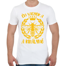 PRINTFASHION A királynő - Női - Férfi póló - Fehér