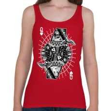 PRINTFASHION A királynő szerelme - Női atléta - Cseresznyepiros