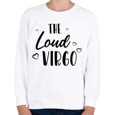 PRINTFASHION A lármás szűz - Gyerek pulóver - Fehér gyerek pulóver, kardigán