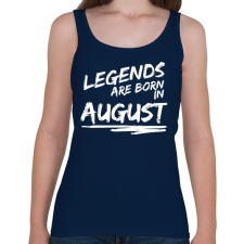 PRINTFASHION A legendák augusztusban születnek - Női atléta - Sötétkék gyógyhatású készítmény