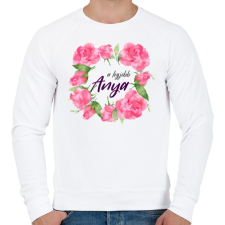 PRINTFASHION A legjobb Anya - Férfi pulóver - Fehér férfi pulóver, kardigán