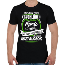 PRINTFASHION A legjobb asztalos - Férfi póló - Fekete férfi póló
