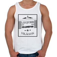 PRINTFASHION A legjobb fogorvos - Férfi atléta - Fehér