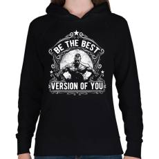 PRINTFASHION A legjobb formád - férfi - Női kapucnis pulóver - Fekete