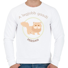 PRINTFASHION A legjobb gazdi - Persian - Férfi pulóver - Fehér női pulóver, kardigán