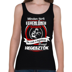PRINTFASHION A legjobb hegesztők - Női atléta - Fekete