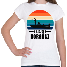 PRINTFASHION A legjobb pecás - Női póló - Fehér női póló