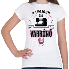 PRINTFASHION A legjobb varrónő - Női póló - Fehér női póló