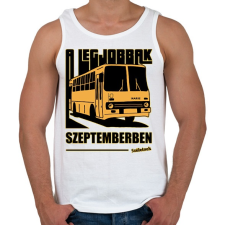 PRINTFASHION A Legjobbak - Férfi atléta - Fehér atléta, trikó