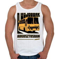 PRINTFASHION A Legjobbak - Férfi atléta - Fehér atléta, trikó