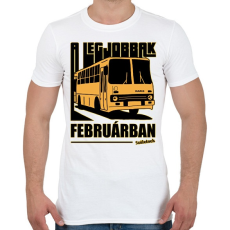 PRINTFASHION A Legjobbak - Férfi póló - Fehér