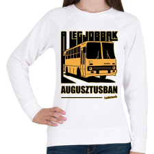 PRINTFASHION A Legjobbak - Női pulóver - Fehér női pulóver, kardigán