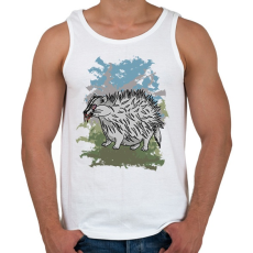 PRINTFASHION A méhészsün - Férfi atléta - Fehér