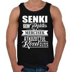 PRINTFASHION A mercisek tökéletesek! - Férfi atléta - Fekete