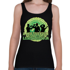 PRINTFASHION A multiverzum legénybúcsúja - Női atléta - Fekete