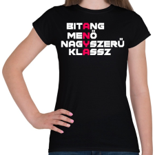 PRINTFASHION A.N.Y.A. - Női póló - Fekete női póló