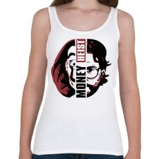 PRINTFASHION A Nagy Pénzrablás - Money Heist - La Casa de Papel - Női atléta - Fehér