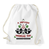 PRINTFASHION A néptánc boldoggá tesz - Sportzsák, Tornazsák - Fehér