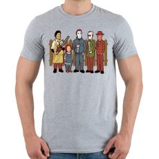 PRINTFASHION A pokol királyai - Férfi póló - Sport szürke