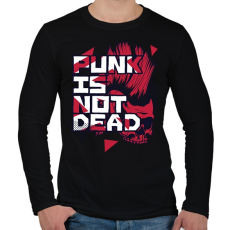 PRINTFASHION A punkok sosem halnak meg - Férfi hosszú ujjú póló - Fekete