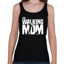 PRINTFASHION A sétáló anya - Női atléta - Fekete női trikó