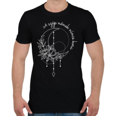 PRINTFASHION A szép nőnek - Férfi póló - Fekete