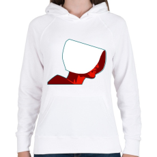 PRINTFASHION A szolgálólány meséje draw - Női kapucnis pulóver - Fehér