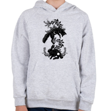 PRINTFASHION a természet körforgása - Gyerek kapucnis pulóver - Sport szürke gyerek pulóver, kardigán