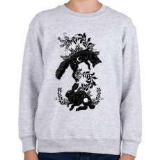 PRINTFASHION a természet körforgása - Gyerek pulóver - Sport szürke