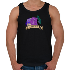 PRINTFASHION A varázsló - Férfi atléta - Fekete atléta, trikó