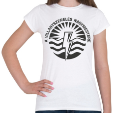 PRINTFASHION A villanyszerelés nagymestere - Női póló - Fehér