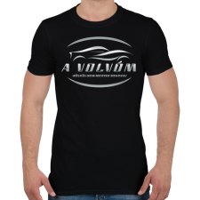 PRINTFASHION A volvóm nélkül - Férfi póló - Fekete férfi póló