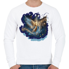 PRINTFASHION A zene angyala - Férfi pulóver - Fehér férfi pulóver, kardigán
