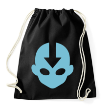 PRINTFASHION Aang legendája - Sportzsák, Tornazsák - Fekete tornazsák