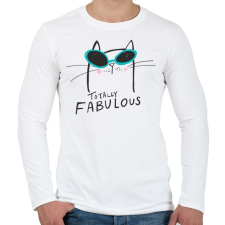 PRINTFASHION Abszolút mesés - Férfi hosszú ujjú póló - Fehér férfi póló